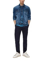 s.Oliver Cargohose Dunkelblau/Blau