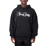 Sean John Retro Logo Peached Hoodie Schwarz/Dunkelblau