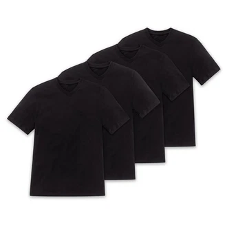 Schiesser T-Shirt V-Ausschnitt (4-tlg)