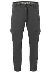 Timezone Cargohose Regular Brooklyntz Dunkelgrau/Khaki/Hellgrau/Dunkelgrün/Grau