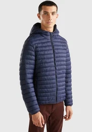 Steppjacke mit seitlichen Zipper-Taschen