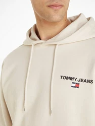 Tommy Jeans Kapuzensweatshirt TJM REG ENTRY GRAPHIC HOODIE Khaki/Beige/Braun