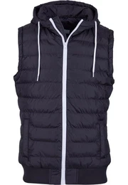 Jerseyweste Herren Small Bubble Hooded Vest (1-tlg)