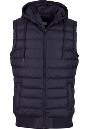 Jerseyweste Herren Small Bubble Hooded Vest (1-tlg)