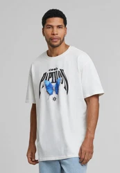 Upscale by Mister Tee Origami Tee Creme/Weiß/Grau/Hellblau