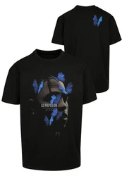 Mister Tee Herren Le Papillon Tee Schwarz/Braun/Rot/Orange