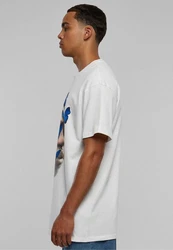 Mister Tee Herren Le Papillon Tee Weiß/Blau/Hellblau
