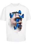 Mister Tee Herren Le Papillon Tee Weiß/Blau/Hellblau