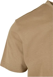 URBAN CLASSICS T-Shirt Urban Classics Herren Basic Tee Khaki/Braun