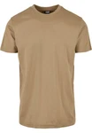 URBAN CLASSICS T-Shirt Urban Classics Herren Basic Tee Khaki/Braun