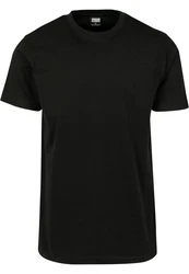 URBAN CLASSICS T-Shirt Urban Classics Herren Basic Tee Schwarz