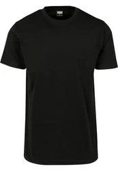 URBAN CLASSICS T-Shirt Urban Classics Herren Basic Tee Schwarz