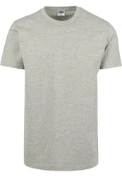 URBAN CLASSICS T-Shirt Urban Classics Herren Basic Tee Grau/Hellgrau/Khaki