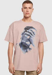 Upscale by Mister Tee 4 AM Oversize Tee Braun/Beige/Lila/Rosa