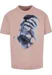 Upscale by Mister Tee 4 AM Oversize Tee Braun/Beige/Lila/Rosa