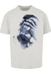 Upscale by Mister Tee 4 AM Oversize Tee Grau/Hellgrau