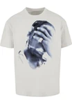 Upscale by Mister Tee 4 AM Oversize Tee Grau/Hellgrau