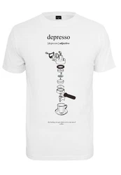 Mister Tee T-Shirt Depresso Tee Braun/Lila