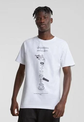 Mister Tee T-Shirt Depresso Tee Braun/Lila