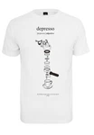 Mister Tee T-Shirt Depresso Tee Braun/Lila