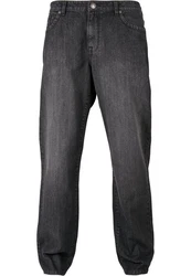 URBAN CLASSICS Funktionshose Loose Fit Jeans Dunkelgrau/Grau/Hellgrau
