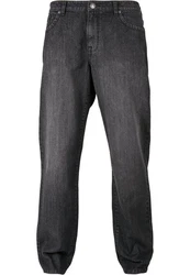 URBAN CLASSICS Funktionshose Loose Fit Jeans Dunkelgrau/Grau/Hellgrau