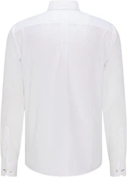 FYNCH-HATTON Businesshemd Oxford Hemd Regular Fit Weiß/Creme