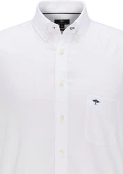 FYNCH-HATTON Businesshemd Oxford Hemd Regular Fit Weiß/Creme