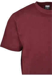 URBAN CLASSICS T-Shirt Urban Classics Herren Basic Tee Dunkelrot/Bordeaux/Rot