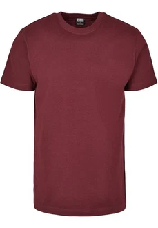 URBAN CLASSICS T-Shirt Urban Classics Herren Basic Tee Dunkelrot/Bordeaux/Rot