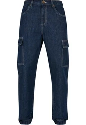 Southpole Cargohose Denim With Cargo Pockets Dunkelblau/Blau