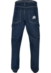 Southpole Cargohose Denim With Cargo Pockets Dunkelblau/Blau