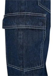 Southpole Cargohose Denim With Cargo Pockets Dunkelblau/Blau