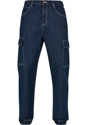 Southpole Cargohose Denim With Cargo Pockets Dunkelblau/Blau