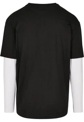 URBAN CLASSICS T-Shirt Urban Classics Herren Oversized Shaped Double Layer LS Tee 