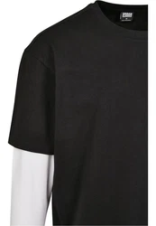 URBAN CLASSICS T-Shirt Urban Classics Herren Oversized Shaped Double Layer LS Tee 