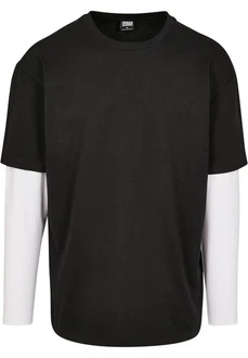 URBAN CLASSICS T-Shirt Urban Classics Herren Oversized Shaped Double Layer LS Tee URBAN CLASSICS T-Shirt Urban Classics Herren Oversized Shaped Double Layer LS Tee