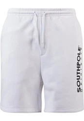 Southpole Herren Basic Sweat Shorts Weiß/Grün/Creme/Beige
