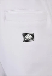 Southpole Herren Basic Sweat Shorts Weiß/Grün/Creme/Beige