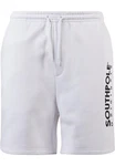 Southpole Herren Basic Sweat Shorts Weiß/Grün/Creme/Beige