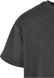 URBAN CLASSICS T-Shirt Urban Classics HerringboneTerry Tee Dunkelgrau/Grau