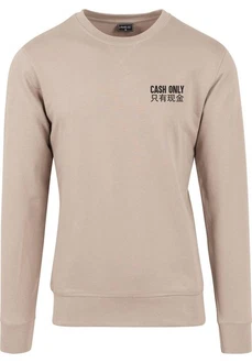 MisterTee Rundhalspullover Cash Only Crewneck