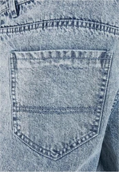 URBAN CLASSICS Funktionshose Loose Fit Jeans Hellblau/Blau/Grau