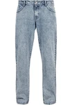 URBAN CLASSICS Funktionshose Loose Fit Jeans Hellblau/Blau/Grau