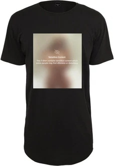 MisterTee Kurzarmshirt Herren Sensitive Content Tee Schwarz/Grau/Beige/Braun
