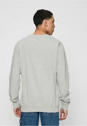 MT Upscale Rundhalspullover Depresso Crewneck Grau/Lila/Dunkelgrau/Beige