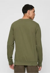 Mister Tee Rundhalspullover Pray 2.0 Crewneck Dunkelgrün