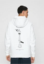 Mister Tee Kapuzenpullover Depresso Hoody Braun/Grau/Dunkelrot/Rot/Gelb
