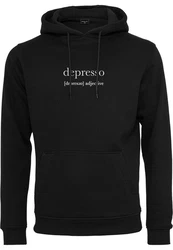 Mister Tee Kapuzenpullover Depresso Hoody Schwarz/Rot/Dunkelrot/Lila/Braun/Rosa