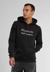 Mister Tee Kapuzenpullover Depresso Hoody Schwarz/Rot/Dunkelrot/Lila/Braun/Rosa